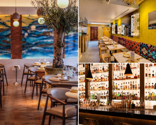 London - SOUTH KEN & CHELSEA (bars + restaurants) cover photo collage