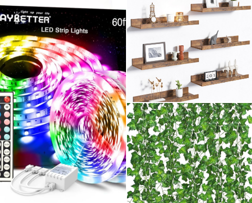Amazon room decor that is really worth every penny ✨🛋️ cover photo collage
