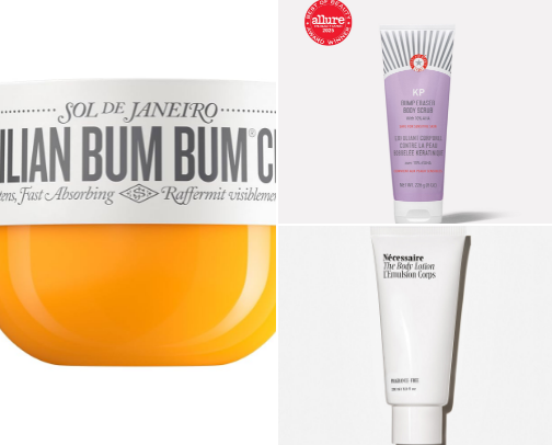 Glow & Nourish: Top Body Care Essentials Guide cover photo collage
