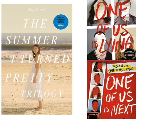 Best young-adult books to read for teens cover photo collage