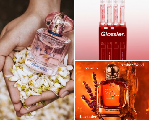 PERFUMES WOMEN&MEN cover photo collage