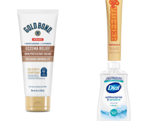 Eczema-Friendly Products cover photo collage