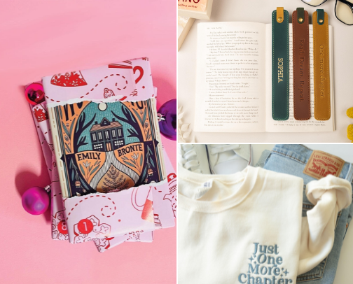 Gifts for People Who’d Rather Be Reading cover photo collage