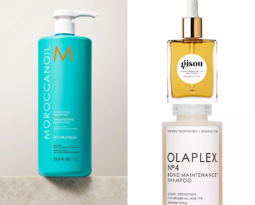 Hair care cover photo collage