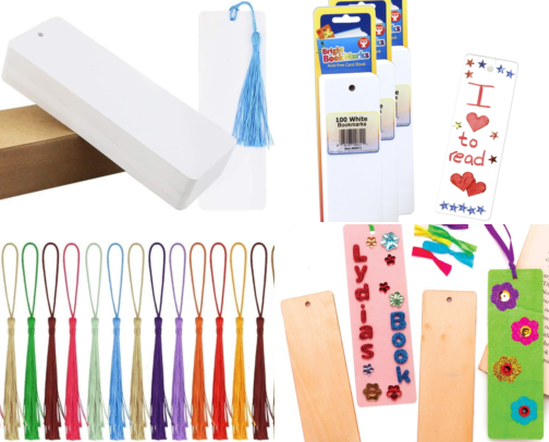 Personalized Bookmark Gifts I Make for My Book Club Friends Every Year cover photo collage