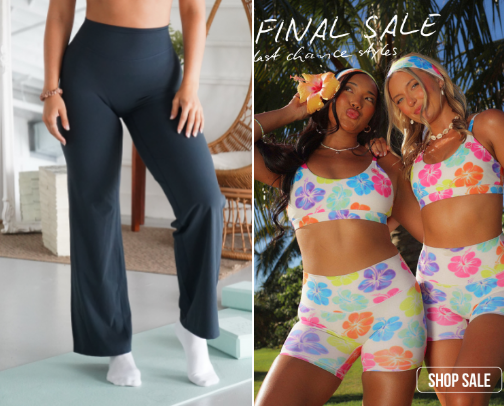 My go to workout peices cover photo collage