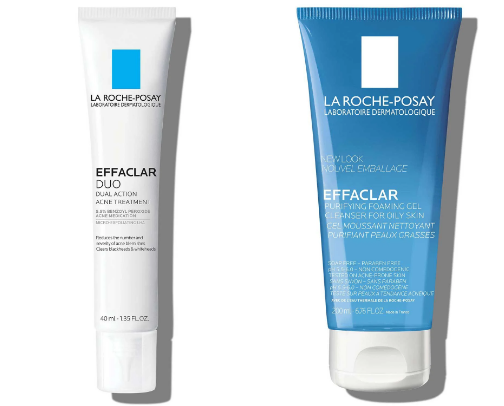 for pre-acne skin cover photo collage