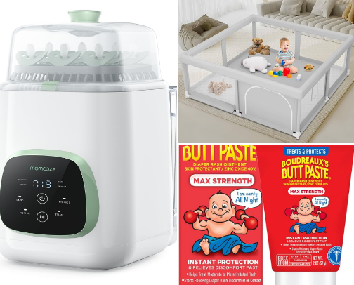 Mom Must Haves cover photo collage