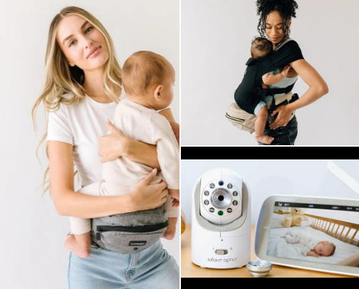 Add to cart—baby edition! cover photo collage