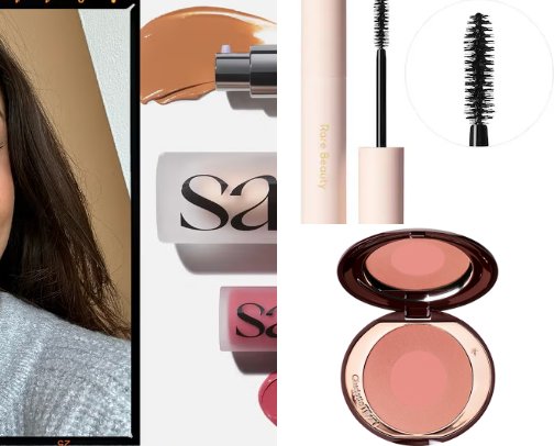 Favorite make up products cover photo collage