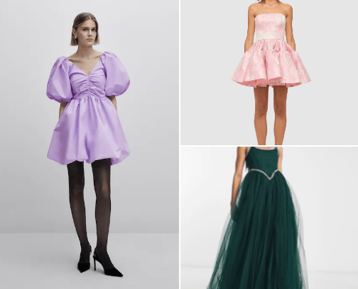 Prom dress cover photo collage