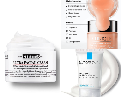 🥇 Best Face Moisturizers for Healthy, Hydrated Skin cover photo collage