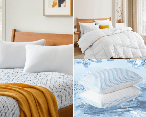 Bedding Essentials 🛌🏻😴 cover photo collage