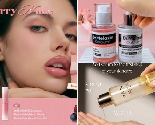 Beauty recommendations from a simple makeup loving girly cover photo collage