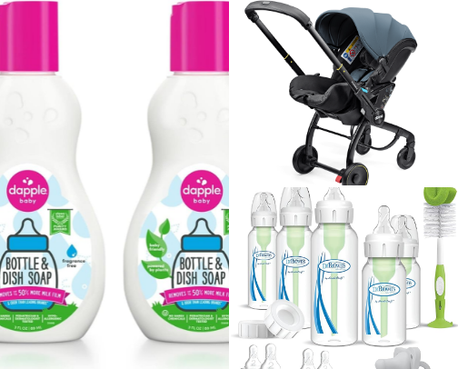 Must-Have Essentials for New Moms in Their First Year. ⭐️⭐️⭐️ cover photo collage