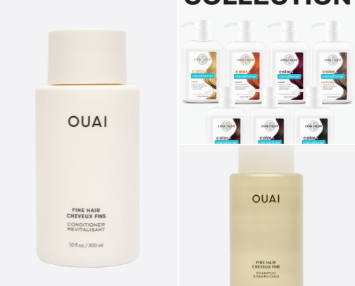 My Current Hair Favorites cover photo collage