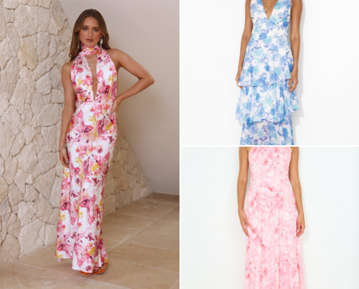 easter dresses! cover photo collage