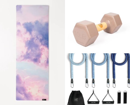 Dreamy Workout Equipment cover photo collage