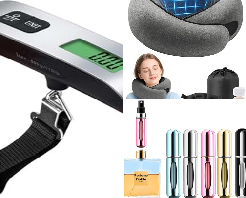 Must have travel gear! cover photo collage