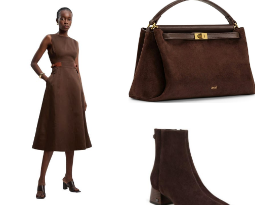 Bitter Sweet: Fall’s Dark Chocolate Uniform cover photo collage