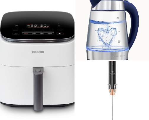 Favorite kitchen gadgets cover photo collage