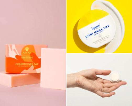 sustainable beauty favorites cover photo collage