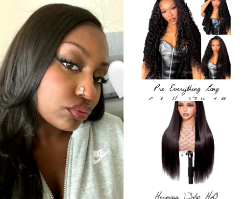 HIGHEST QUALITY Amazon Wigs for LESS! cover photo collage