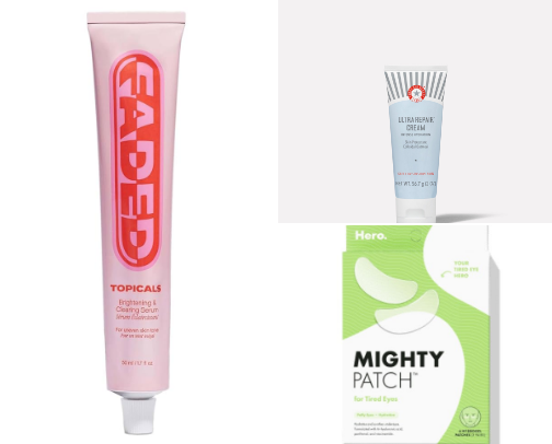 Facial care cover photo collage