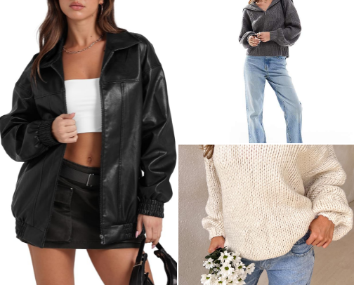 Yes, you can still be fashionable in winter cover photo collage