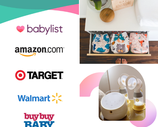 First time mom Must-have essentials cover photo collage