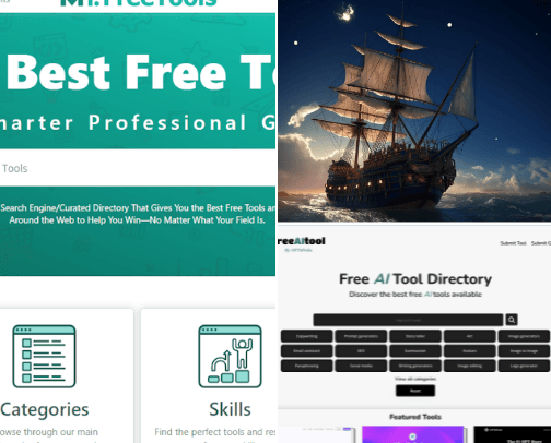 GPT and AI Tool Directories cover photo collage