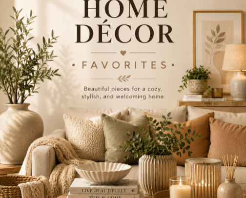 Home Décor Favorites cover photo collage