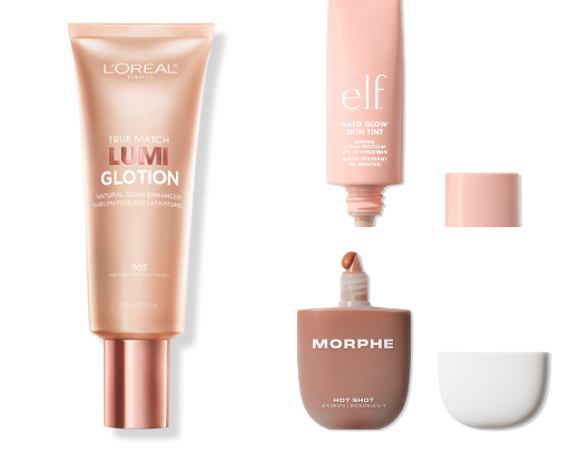 Glowing Makeup that stays all day! cover photo collage