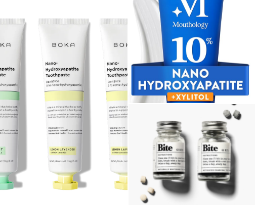 Non toxic toothpaste cover photo collage