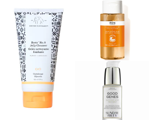 Skincare Favorites For Dry Skin cover photo collage