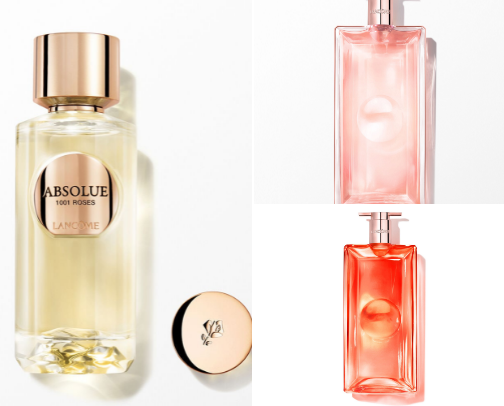 Lancome Fragrances I Love cover photo collage