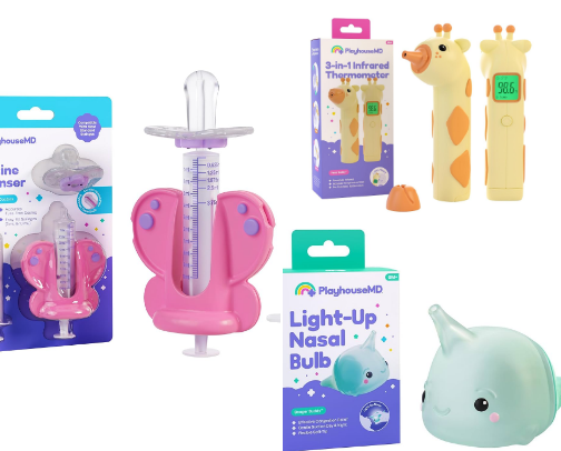 Mom Essentials for Baby & Toddler Sick Days cover photo collage