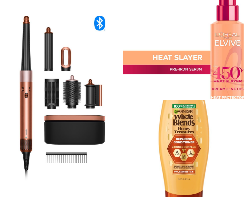 Everyday Easy Hair Styling Essentials cover photo collage