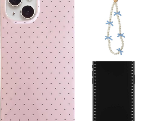 Cute phone accessories📱 cover photo collage