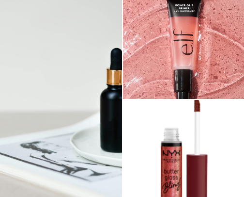 Everyday beauty must haves low cost 🩷🩷 cover photo collage