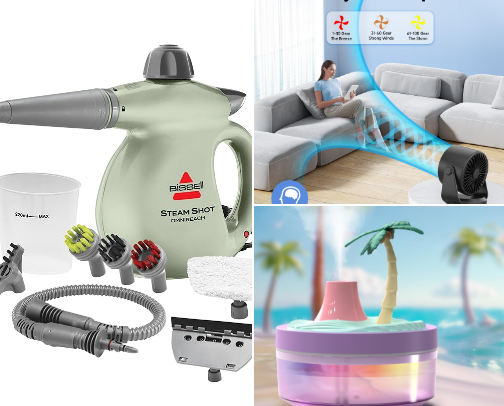 Home cleaners machines & more cover photo collage