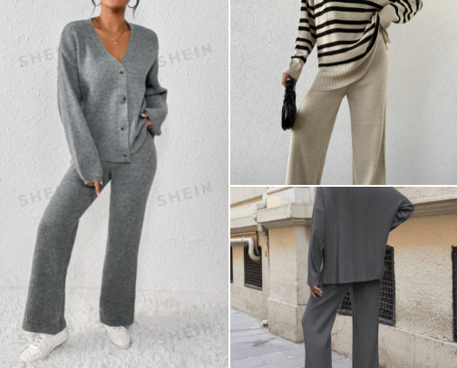 Set due pezzi Donna cover photo collage