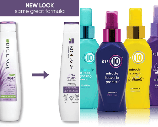 Beauty and skin care products cover photo collage