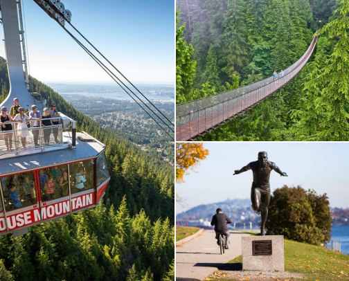 Top things to do in Vancouver, Canada cover photo collage