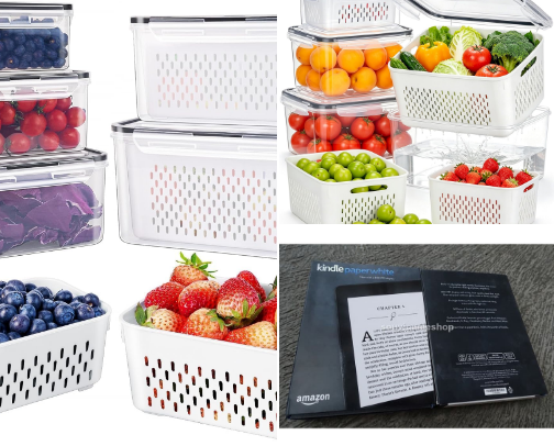 Storage/ Container Food cover photo collage