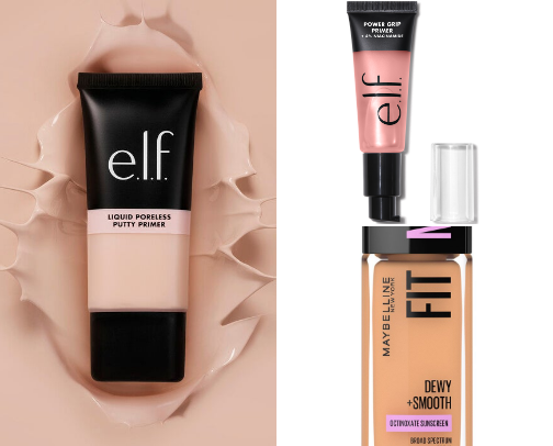 My full face of makeup! cover photo collage