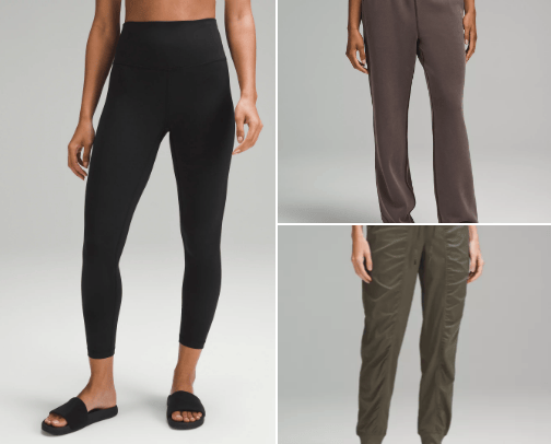 What's new Lululemon on women collection cover photo collage