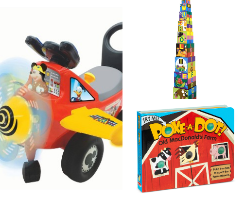 First Birthday gifts: Toys perfect for that first big birthday! cover photo collage