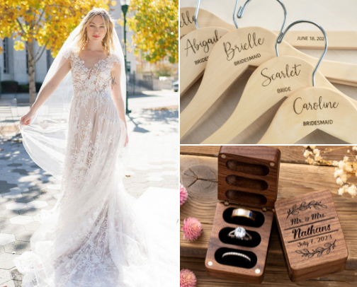 All the details from my wedding day👰‍♀️🤍 cover photo collage