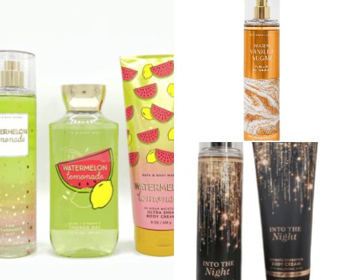 Bath & body works🍉🍦🫧 cover photo collage